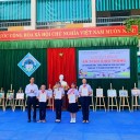 Trường THCS Nguyễn Huệ tổ chức chương trình truyền thông an toàn giao thông, xây dựng mô hình “Cổng trường an toàn giao thông” và thành lập tổ tự quản ANTT, năm học 2023-2024
